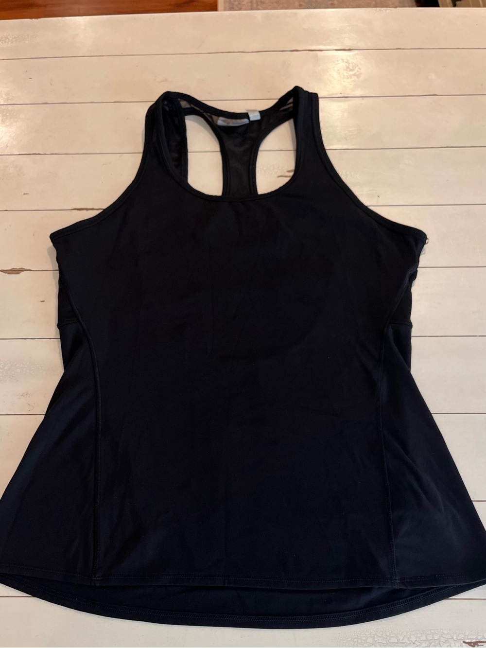 Athleta Black Racerback Performance Tank